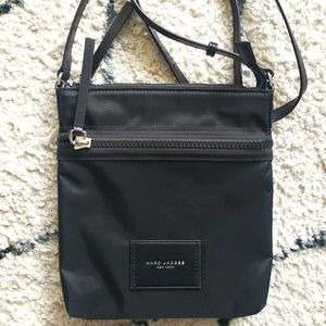 NWOT MARC JACOBS Trooper Nylon Crossbody Bag Black